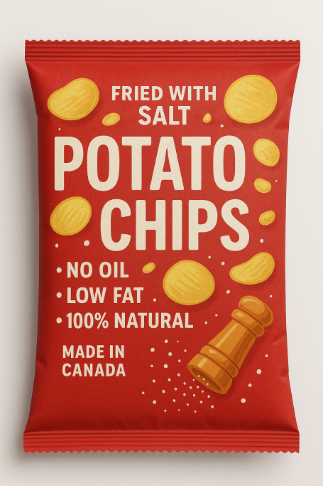 Salt-fried Potato Chips