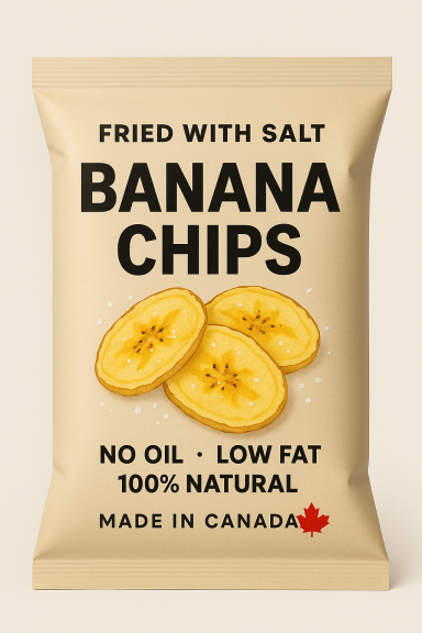 Salt-fried Banana Chips